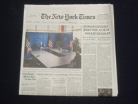 2020 NOVEMBER 21 NEW YORK TIMES-GEORGIA CERTIFIES BIDEN WIN, MICHIGAN PLOY FAILS