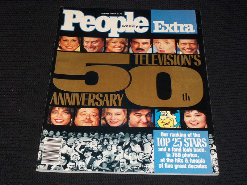 1989 SUMMER PEOPLE WEEKLY EXTRA MAGAZINE - TV'S 50TH ANNIVERSARY COVER - E 3511