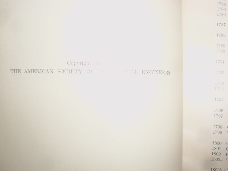 1921-22 TRANSACTIONS OF AMERICAN SOCIETY OF ENGINEERS SOFTCOVER -2 VOLS- KD 9110