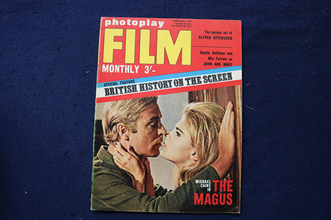 1970 FEBRUARY PHOTOPLAY MAGAZINE - MICHAEL CAINE COVER - E 19103
