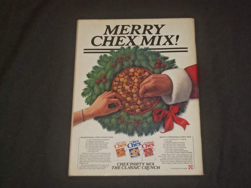 1988 DECEMBER THE SATURDAY EVENING POST MAGAZINE - BARBARA BUSH COVER - B 1081