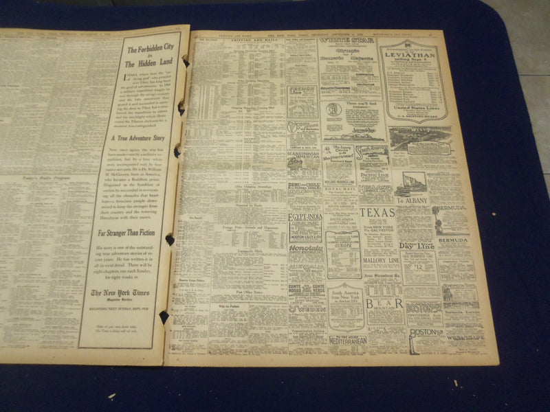 1923 SEP 6 NEW YORK TIMES - JAPAN DEATH TOLL INCLUDES 800 FOREIGNERS - NT 9350