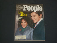 1977 FEBRUARY 14 PEOPLE MAGAZINE - ELIZABETH TAYLOR & JOHN WARNER - B 4727