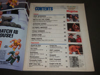 1990 DECEMBER WWF WRESTLING MAGAZINE - TEXAS TORNADO COVER - J 2255