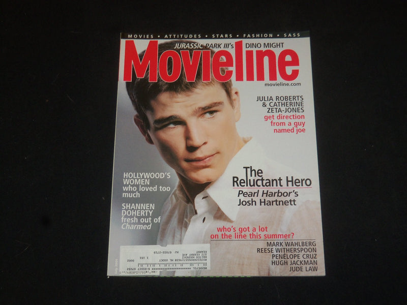 2001 JULY MOVIELINE MAGAZINE - JOSH HARTNETT - SP 6148