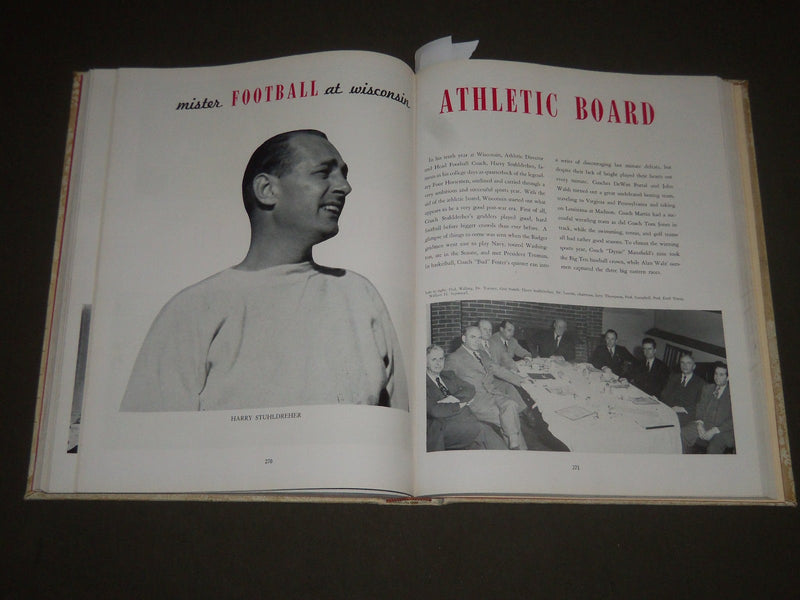 1946 THE BADGER UNIVERSITY OF WISCONSIN YEARBOOK - MADISON WI - PHOTOS - YB 1255