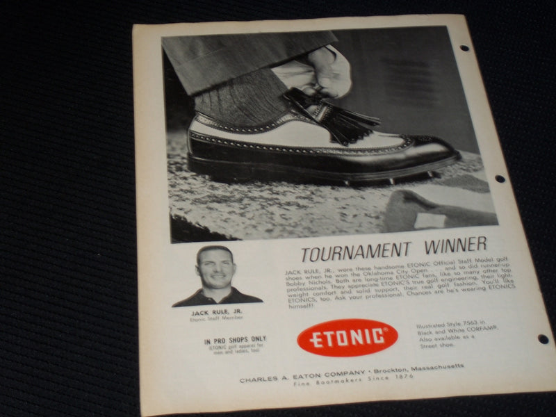 1965 SEPTEMBER 10 GOLF WORLD MAGAZINE - FISCHER & CARR FRONT COVER - E 7346