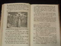 1847 COBB'S NEW JUVENILE READER VOLUME 1 & 2 - LYMAN COBB - K 2595