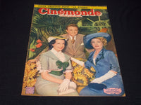 1950 MARCH 27 CINEMONDE MAGAZINE - DESAILLY DERRIEN & CHANTAL COVER - E 24833