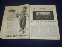 1919 AUGUST 23 COLLIER'S MAGAZINE - THE NEW OIL MILLIONAIRES - ST 6754