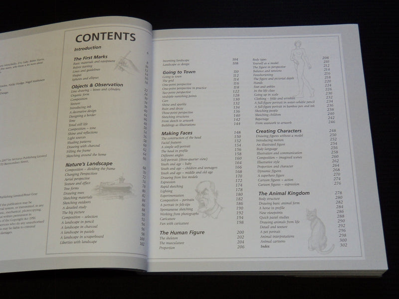 2007 THE COMPLETE GUIDE TO DRAWING & ILLUSTRATION BOOK BY PETER GRAY - KD 6494S