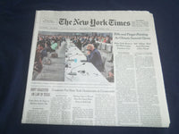 2021 NOVEMBER 2 NEW YORK TIMES - RIFTS & FINGER-POINTING AS CLIMATE SUMMIT OPENS