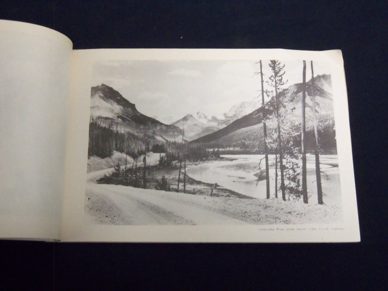 1930'S JASPER LAKE LOUISE HIGHWAY SOUVENIR VIEWS BOOK - DOMINION SERIES - J 8741