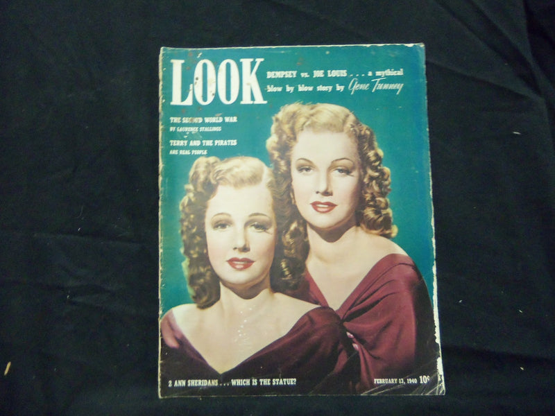 1940 FEBRUARY 13 LOOK MAGAZINE - ANN SHERIDAN - ST 1449