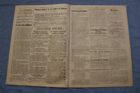 1914 DEC 3 EXCELSIOR JOURNAL - LE FELD-MARECHAL VON HINDENBOURG -FRENCH- NP 8553