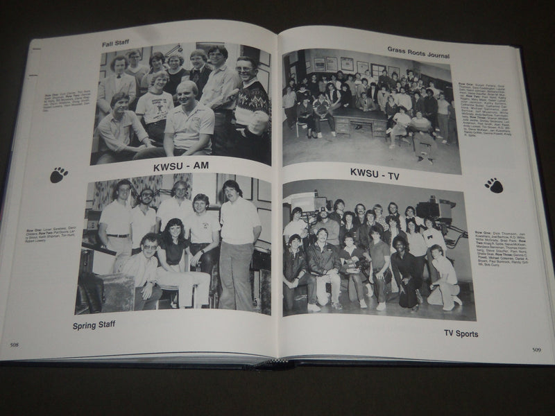 1983 THE CHINOOK WASHINGTON STATE UNIVERSITY YEARBOOK - PULLMAN WA - YB 1037