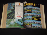 1964 JANUARY-DECEMBER GOLF MAGAZINE BOUND VOLUME - GREAT COVERS - R 425