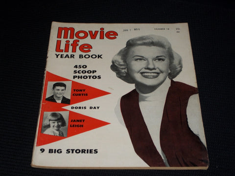 1953 #18 MOVIE LIFE YEARBOOK MAGAZINE - DORIS DAY FRONT COVER - E 1321