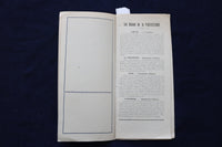 1905 MARCH 12 OLYMPIA THEATRE - LES FRERES ISOLA - PROGRAM - K 1670