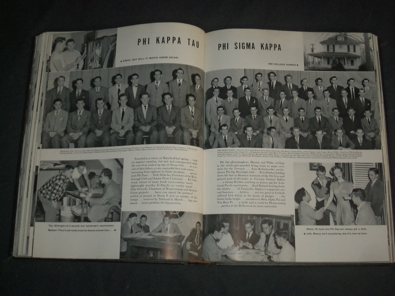 1950 TERRAPIN UNIVERSITY OF MARYLAND YEARBOOK - COLLEGE PARK, MD - YB 1777