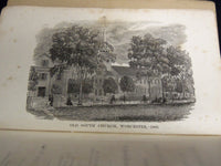 1863 HISTORICAL DISCOURSE OLD SOUTH MEETING HOUSE BY BACON & BARTON - J 8812