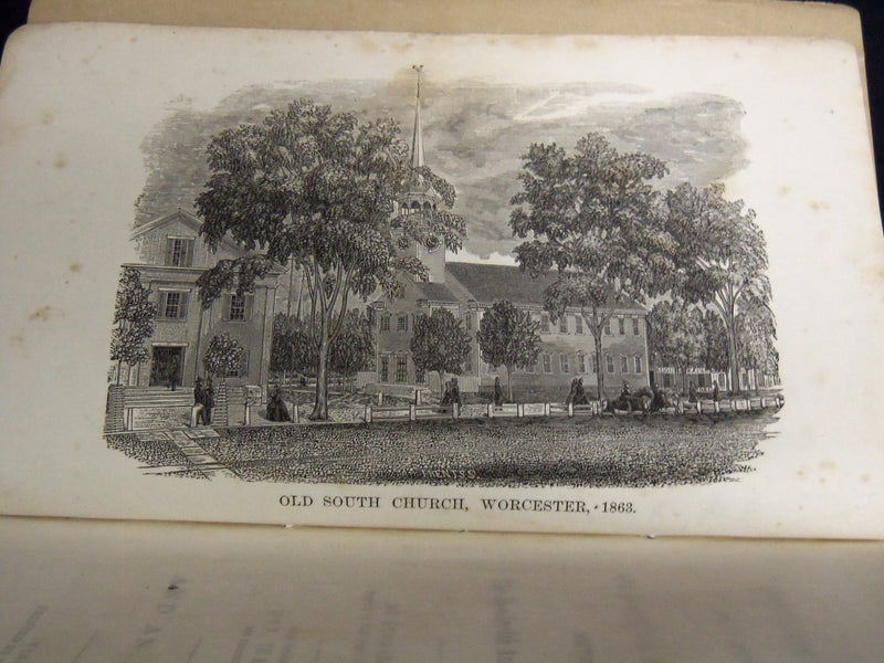 1863 HISTORICAL DISCOURSE OLD SOUTH MEETING HOUSE BY BACON & BARTON - J 8812