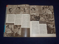1956 JUNE FILM REVIEW MAGAZINE - SARITA MONTIEL - JANE POWELL - J 9682