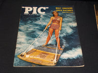 1941 OCTOBER 14 PIC MAGAZINE - MARY LOU MCDONALD NICE FRONT COVER - E 2608