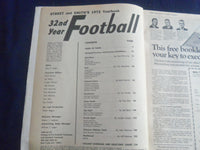 1972 STREET AND SMITH COLLEGE FOOTBALL MAGAZINE - SP 6481G