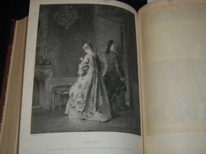 1879 THE ART JOURNAL NEW SERIES VOLUME NO. 5 - GREAT STEEL PLATES - KD 3806D