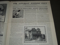 1902 JULY 5 THE SATURDAY EVENING POST MAGAZINE - ILLUSTRATED COVER - SP 1049