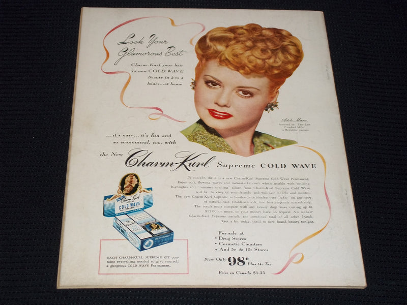 1946 JULY MOVIES MAGAZINE - JEANNE CRAIN FRONT COVER - E 16191