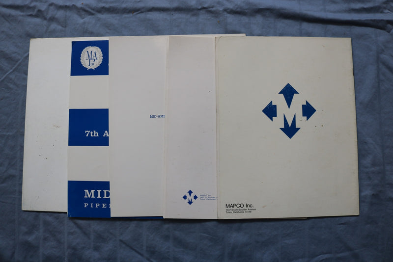1965-1969 MID-ATLANTIC PIPELINE COMPANY (MAPCO) ANNUAL REPORTS-LOT OF 5 - K 3216