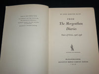 1959 FROM THE MORGENTHAU DIARIES HARDCOVER BOOK BY JOHN MORTON BLUM - KD 6996