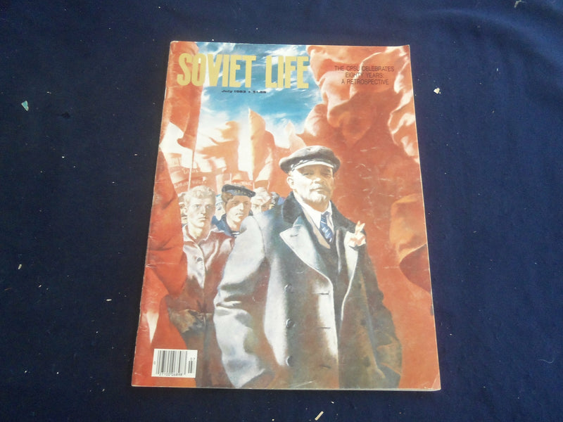 1983 SOVIET LIFE MAGAZINE - GREAT COVER, PHOTOS & STORIES - ST 1240K