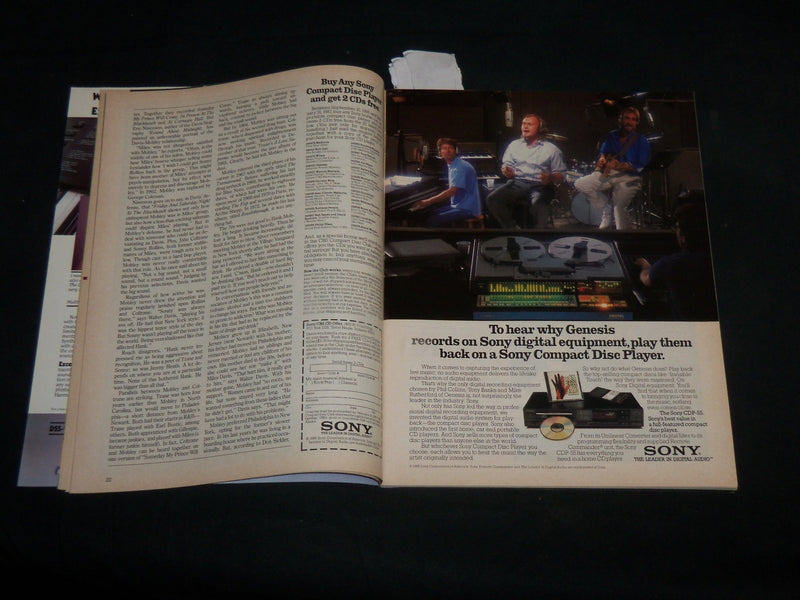 1986 NOVEMBER MUSICIAN MAGAZINE - ERIC CLAPTON COVER - SP 1212A