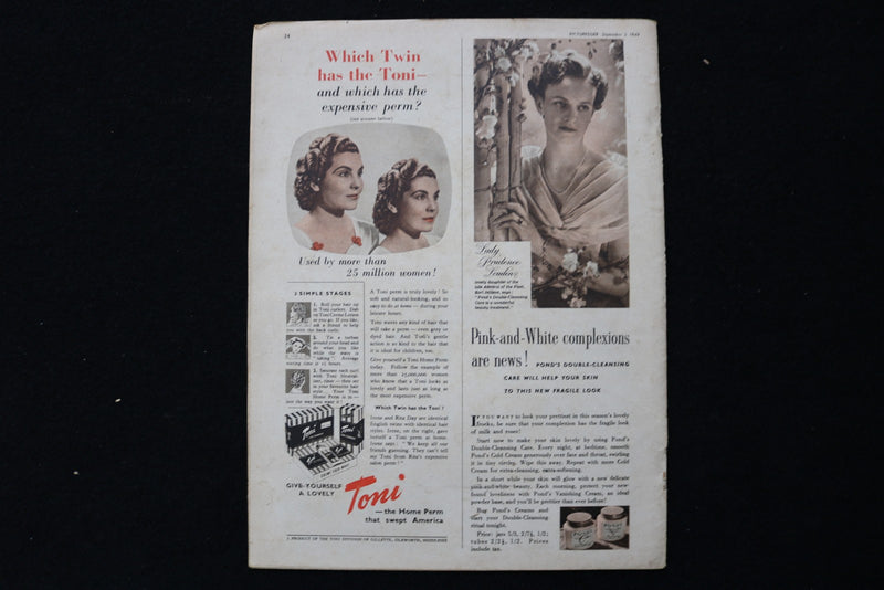 1949 SEPTEMBER 3 PICTUREGOER MAGAZINE - CLIFTON WEBB COVER - E 25963