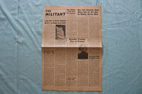 1962-1967 THE MILITANT NEWSPAPER - LOT OF 4 - K 3300