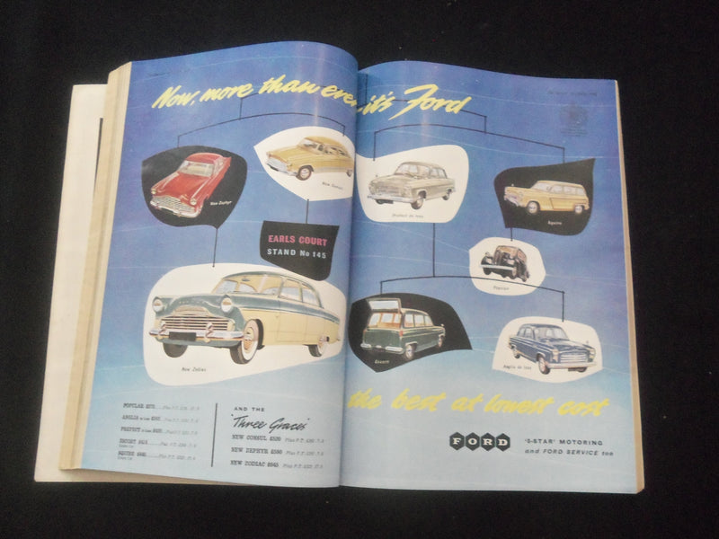 1956 OCTOBER 19 THE AUTOCAR MAGAZINE - LONDON SHOW REPORT - BRITISH - J 7838
