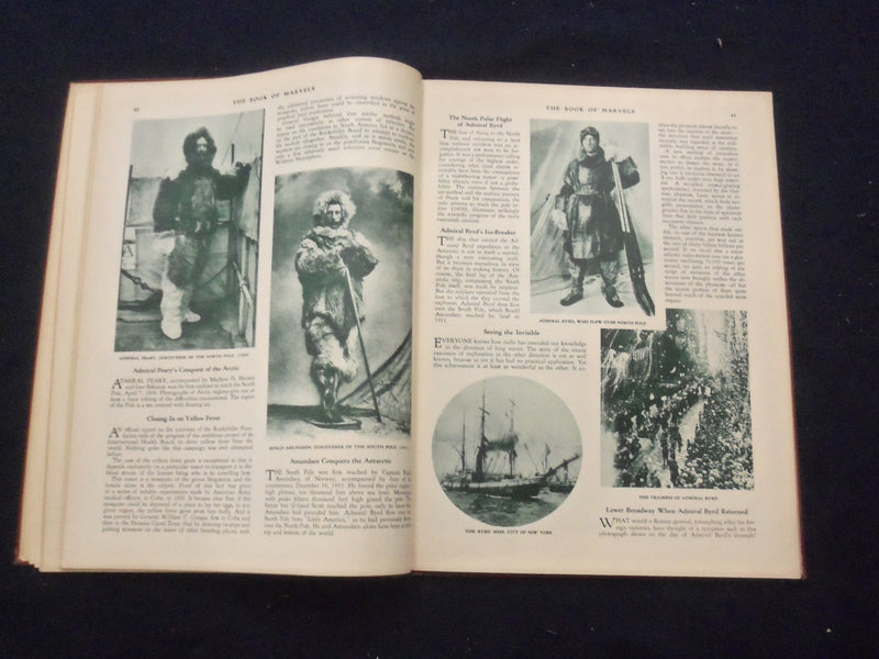 1931 THE LITERARY DIGEST BOOK OF MARVELS HARDCOVER BOOK- HENRY WILLIAMS- KD 8284