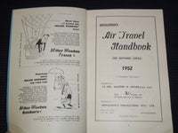 1952 THE AIR TRAVEL HANDBOOK FOR SOUTHERN AFRICA BOOK - SOFTCOVER - J 7995