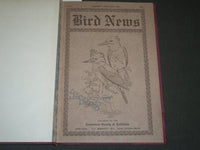 1909 BIRD NEWS BOUND VOLUME NO. 1 - AGRICULTURAL SOCIETY OF CALIFORNIA - KD 5777