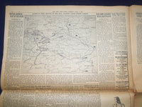 1945 APRIL 3 NEW YORK TIMES - BRITISH SWEEP MENACES FOE IN HOLLAND - NP 6684