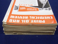 1946 PAINT OIL & CHEMICAL REVIEW MAGAZINE LOT OF 26 ISSUES - GREAT ADS - O 513