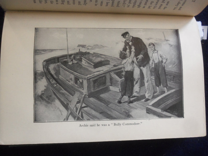 1912 THE TIDES OF BARNEGAT HARDCOVER BOOK BY F. HOPKINSON SMITH - KD 8423