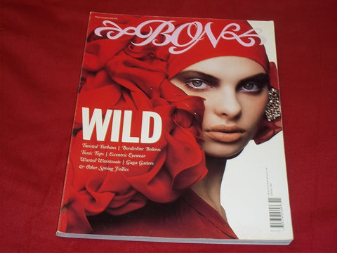2007 SPRING BON INTERNATIONAL MAGAZINE ISSUE NO. 11 - WILD - FASHION - RC 9
