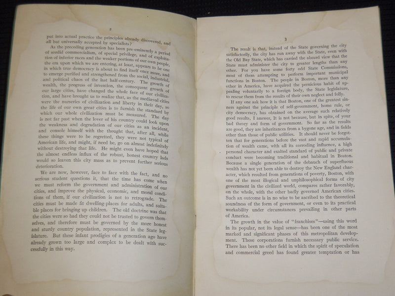 1900-1906 JOHN H. GRAY ADDRESSES LOT OF 2 - QUASI-PUBLIC - GAS COMPANIES - K 14