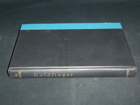1959 GOLDFINGER HARDCOVER BOOK BY IAN FLEMNIG - KD 7284
