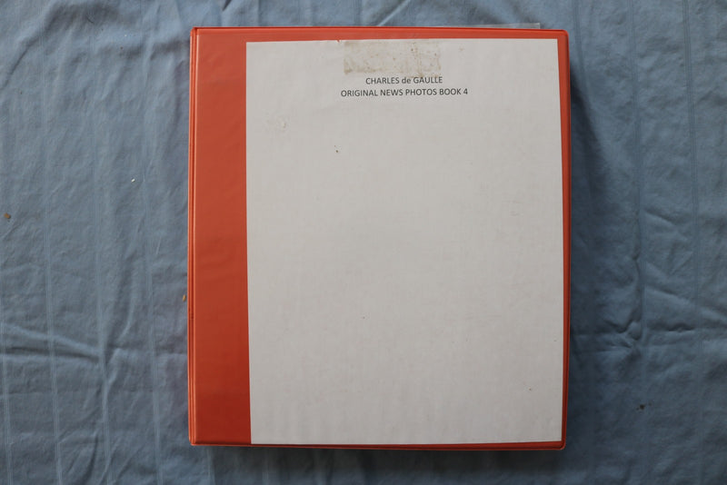 CHARLES DE GAULLE ORIGINAL NEWS PHOTOS BOOK #4 - 83 PHOTOS - #126