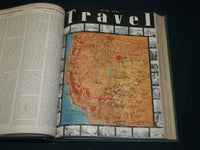 1941 NOV-1942 OCT TRAVEL MAGAZINE BOUND VOLUME - GREAT COVERS - KD 5989